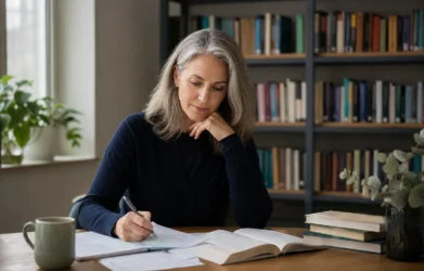 Experienced therapist reflecting on specialist psychosexual practice learning