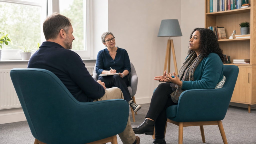 Qualified therapists undertaking supervised psychosexual therapy skills training at IoPP